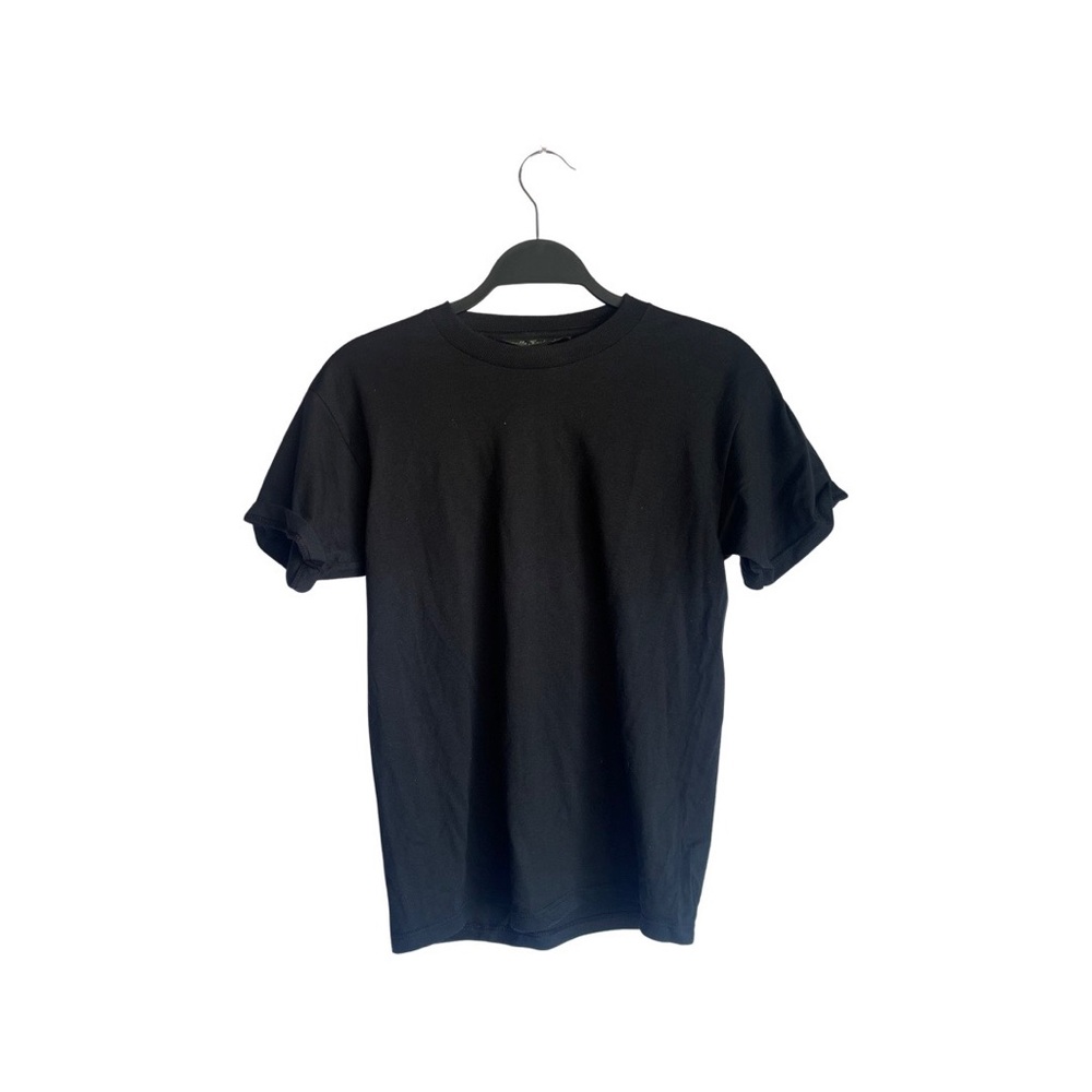Vintage 80s Jeanette kastenberg blank black t shirt size small